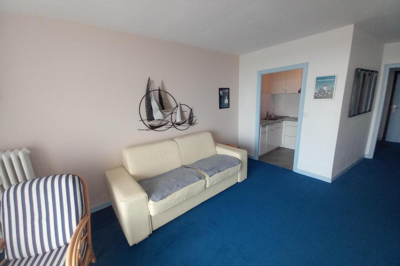 קיברון Grand Studio Vue Mer Dans Residence Des 3 Iles Pres De La Thalasso מראה חיצוני תמונה