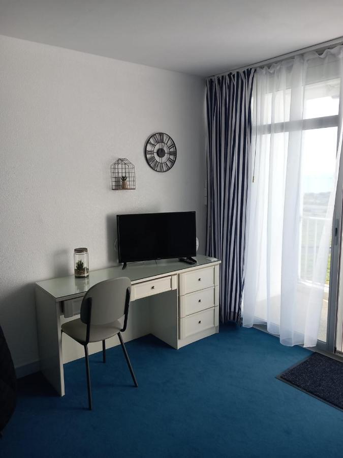 קיברון Grand Studio Vue Mer Dans Residence Des 3 Iles Pres De La Thalasso מראה חיצוני תמונה