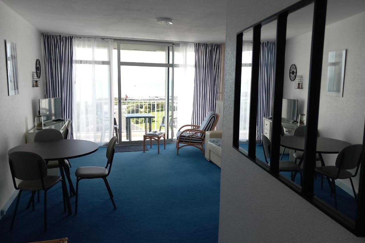 קיברון Grand Studio Vue Mer Dans Residence Des 3 Iles Pres De La Thalasso מראה חיצוני תמונה